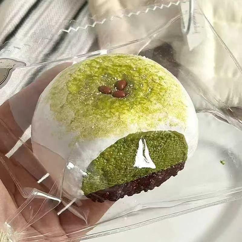 Simulation Glutinous Rice Cake Squeeze Toy Slow Rising Soft Non-Toxic Stress Relief Fidget Toy for Kids Adult Office