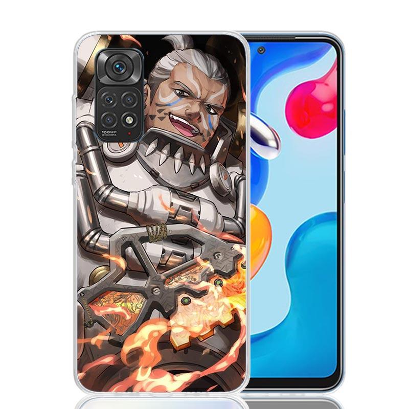 Apex Legends Phone Case For Xiaomi Redmi Note 15 14 13 12S 12 Pro Plus 11S 11E 11 11T 10S 10 Art Soft Pattern Cover Redmi Note 1