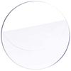 Operitacx Round Acrylic Plate, Acrylic Circle, Round Sheet, Round Clear Acrylic Disc, Keychain, Acrylic Circle, Round, Clear Glass Cutting Board, Clea