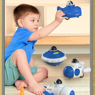 Press Inertia Space Car Astronaut Spacecraft Glide Aerospace Station Rocket Boy Интерактивная игрушка, подходит для рождественских подарков
