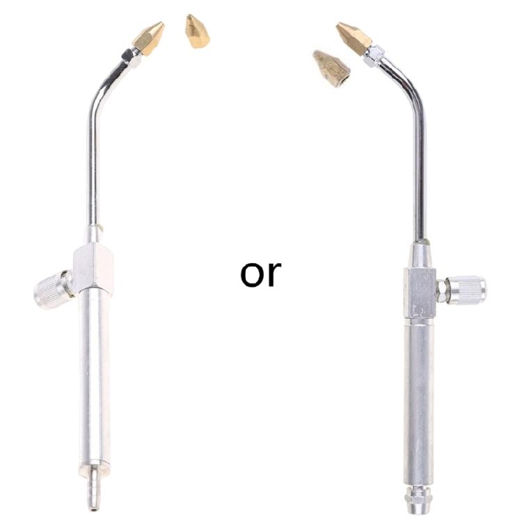 Металлическая Мини Газовая Маленькая Горелка Сварочная Паяльная Набор Горелка Микро Ювелирная Газовая Сварочная Горелка Заменяемая Гибко Двойная для