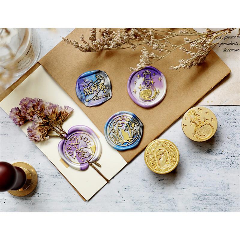 Гравированные латунные штампы головки огнестойкие штампы набор восковых зерен