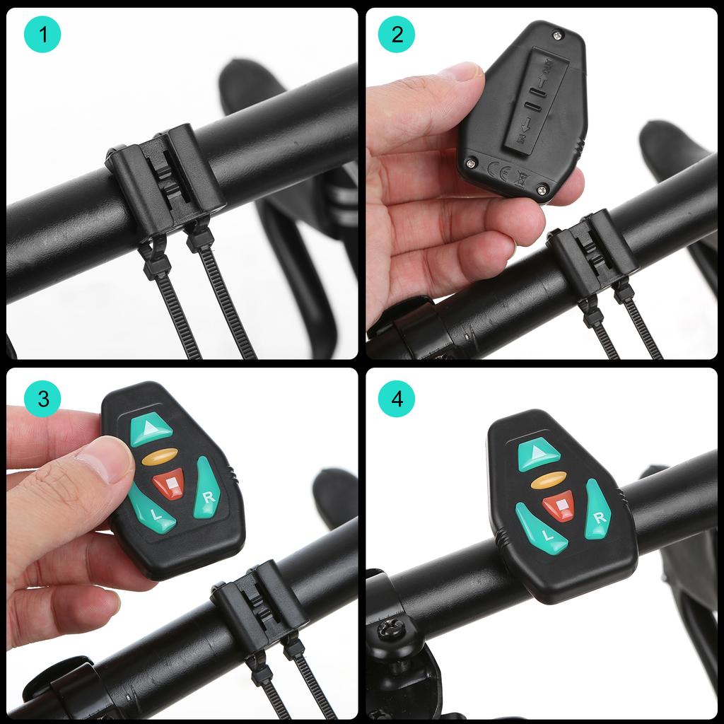 LED Turn Signal Bike Pack USB Rechargeable Reflective Vest Backpack with Direction Indicator Safety LED Backpack