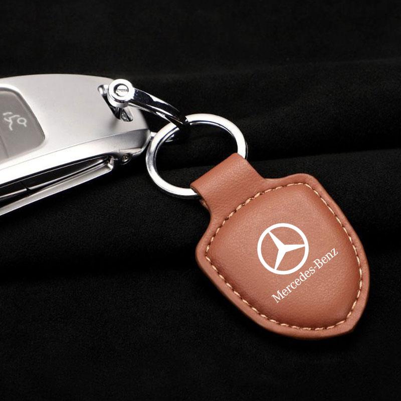 CQR1 Car Shield Keychain Business Gift Key Ring Wallet For Mercedes benz E GLK CLS A W204 W213 W221 ML ABR Apple Tree c200 Accessorie