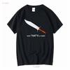 Crocodile Dundee Now Thats A Knife Funny Movie T Shirt Long Or Short Sleeves Vintage Washed Versatile Top For Everyday Wear