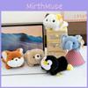Fox Elephant Penguin Cat Panda Rabbit Cartoon Animal Lying Posture Plush Pendant