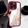 Мягкий чехол для телефона с мраморным узором для iPhone 16 15 14 Pro Max 15 16 Plus 13 12 Pro 11 X XS XR 7 8, силиконовый чехол конфетного цвета, Fundas