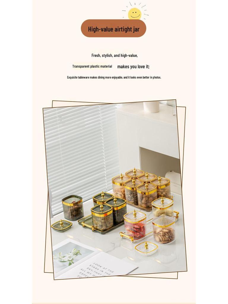 Элегантный набор для хранения приправ: Солонка и баночки для специй