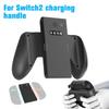 2000mAh Charging Grip for Switch 2 Controller Charging Grip Bracket for Switch 2 Joycon Handle Charging Station Dock Switch 2