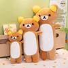 Rilakkuma Long Plush Pillow: Cute Bear Doll Bed Back Cushion Gift