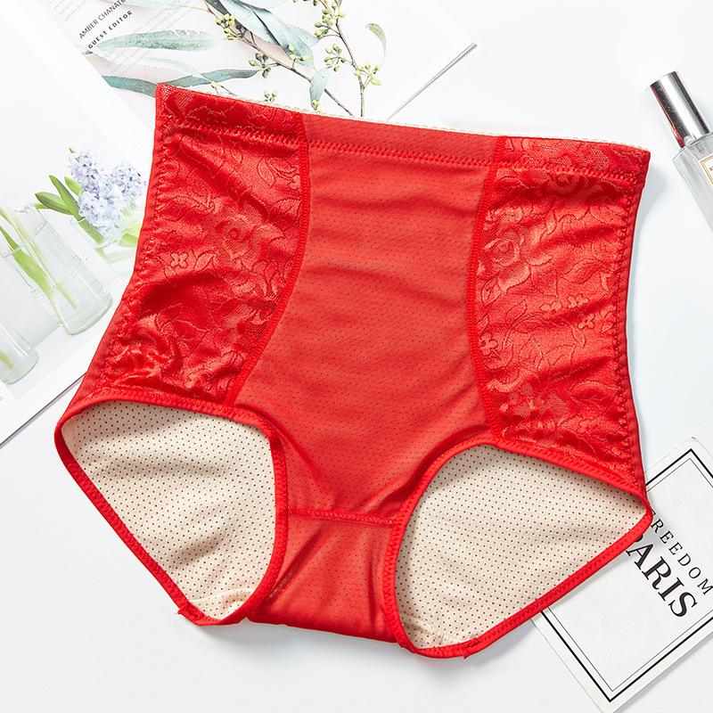 Pelvic Pants Abdominal Underwear Women Lace High Waist Fat Burning and Slimming After Childbirth Bodybuilding Pants Waist Pants