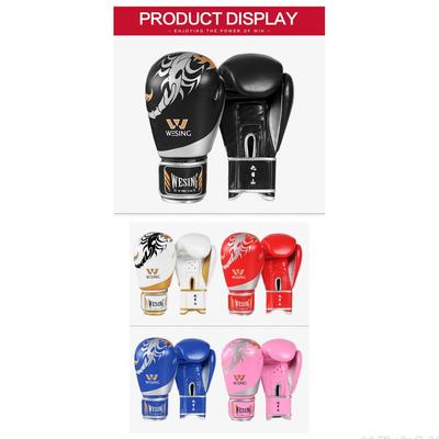 Перчатки Wesing Боксерские перчатки manoplas boxeo Training Punch Mitts luva boxe guantes boxeo Перчатки Sanda Muay Thai