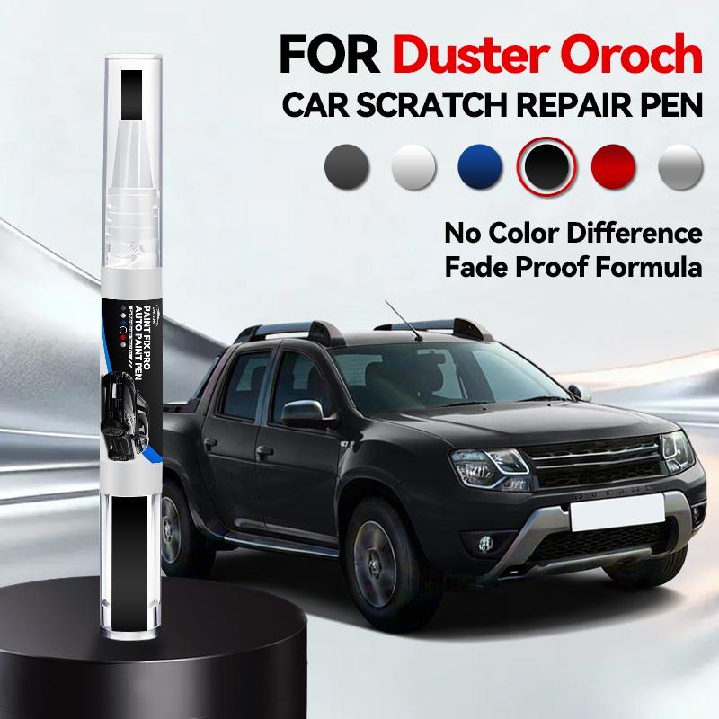 Car Paint Repair Pen For 2015-2023 Renault Duster Oroch Paint Scratch Repair Accessories Fire Red Pearl Black Glacier White