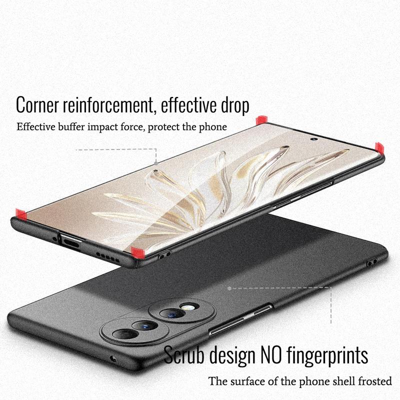 Ультратонкий жесткий чехол для задней панели из ПК для HUAWEI Honor 200/200 Pro/90/50/70, матовый чехол для Redmi Note 13 5G 10 10s 11 11s 12 Pro+ 4G 5G