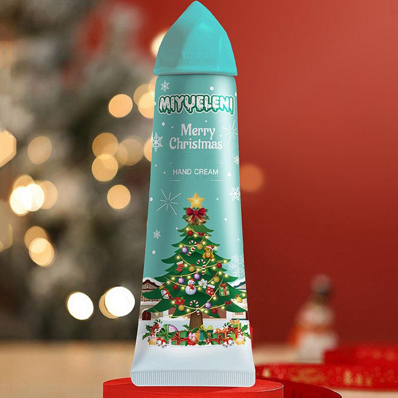 Набор кремов для рук Christmas Edition, 5 упаковок увлажняющей и питательной формулы, нежирный, но освежающий