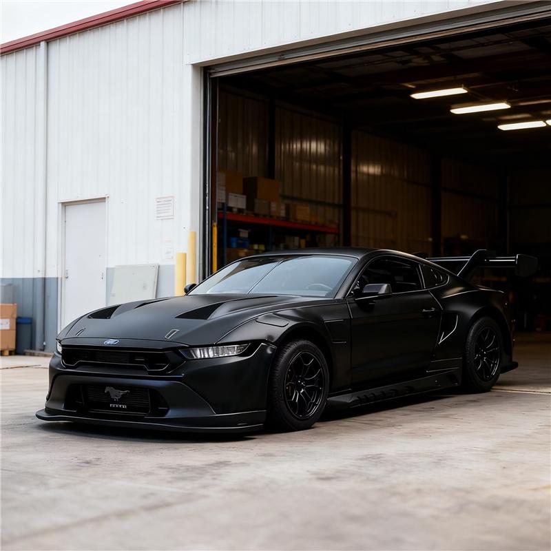 1/42 Mustang GT3 Сплав Маслкар Модель Литые Металлические Гоночные Машинки Модель Автомобиля Высокая Симуляция Детская Игрушка Подарок