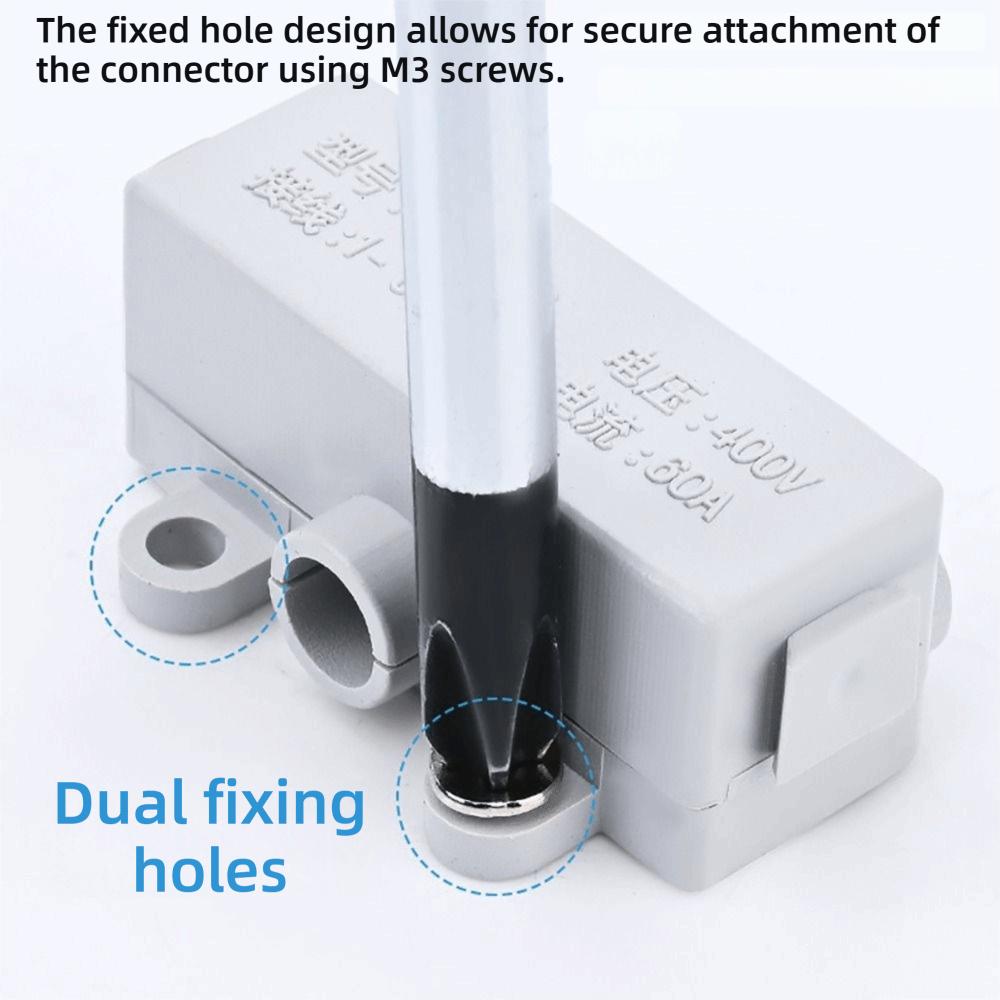 New Conductor Brass High Power Splitter Large Current Universal Wire Connector Quick Terminal Block Electrical