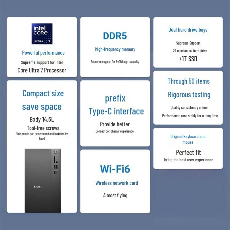 Dell Inspiron Ultra High-Performance Desktop PC with 27-inch Monitor (CN version)