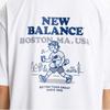 New Balance Футболка Kqj Nbnee21523 10 Uni Nb BOy BOstOn с коротким рукавом O