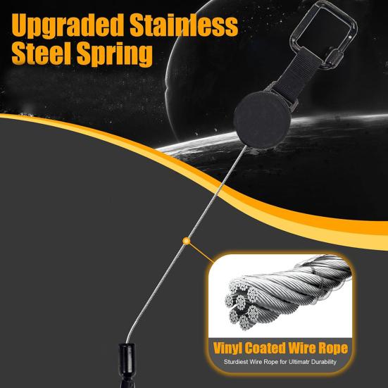 Брелок-застежка для мобильного телефона с шнуром 60 см, держатель для ID-карты, выдвижной зажим, антикражный ремень безопасности, крепление для путешествий, походов