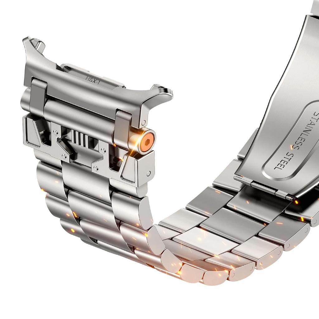 Для Samsung Galaxy Watch Ultra 47 мм Ремешок для часов из нержавеющей стали Запасной ремешок