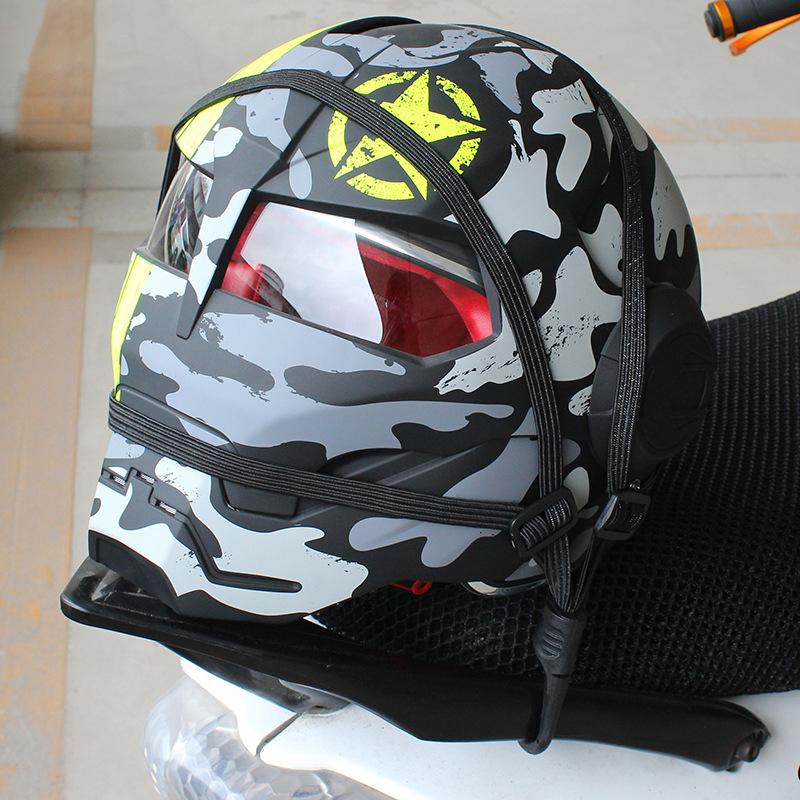 LMoDri мотоциклетный гибкий выдвижной шлем для багажа эластичный веревочный ремень с 2