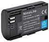 NinoLite Compatible Canon EOS 5Ds R 5D MarkIII 7D MarkII 80D 70D LP-E6 LP-E6N Etc. Lpe6_n_t.k.gai