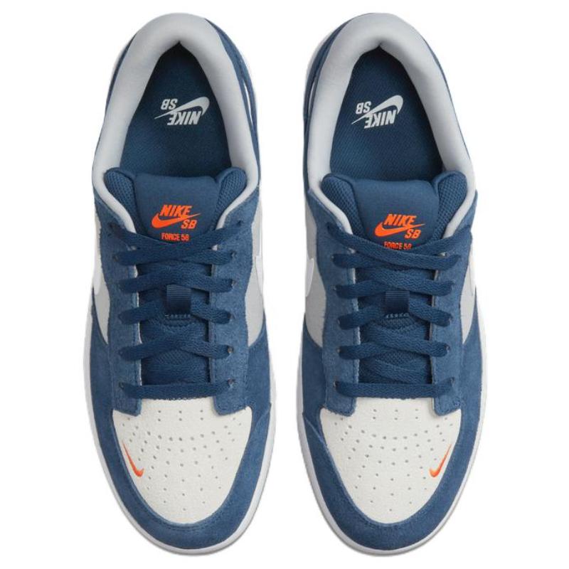Nike SB Force 58 Темно-синий/Фотонная пыль Обувь для скейтборда CZ2959-403