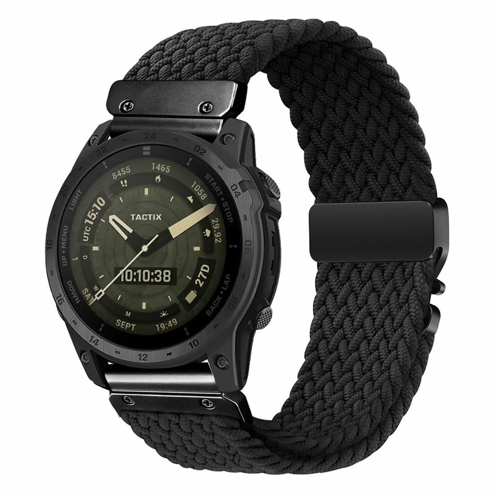 22-мм нейлоновый ремешок для Garmin Fenix 7 / 7 Pro / 6 / 6 Pro / 5 Plus с парашютной пряжкой, быстросъемный ремешок для часов