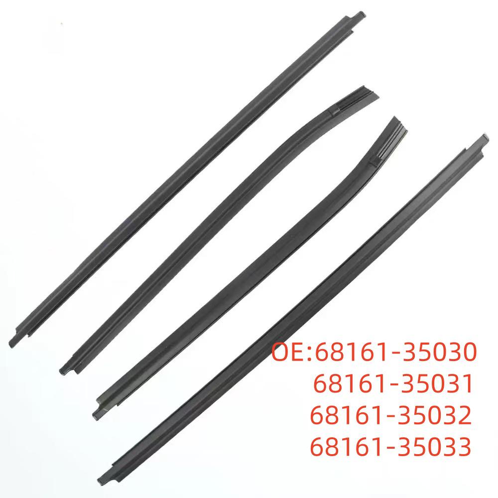 Уплотнитель стекла кузова Toyota Hilux для лобового стекла, деталь 68161-35030