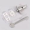 Simple Invisible Door Lock Stainless Steel Privacy Lockset Easy Install Manager Lock