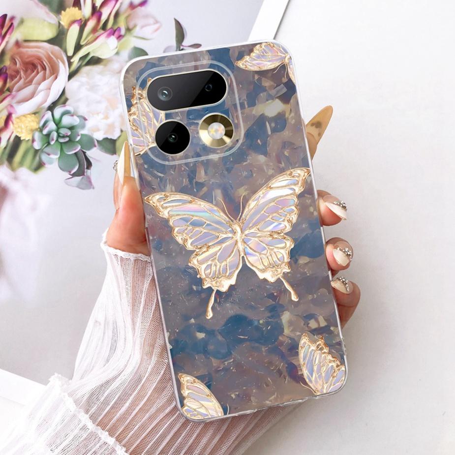 Чехол для Realme 16 Pro 5G RMX5121 Роскошный чехол с рисунком цветов Мягкий тонкий чехол для телефона Для Realme 16 Pro Plus Realme16 Pro+ 5G Сумки