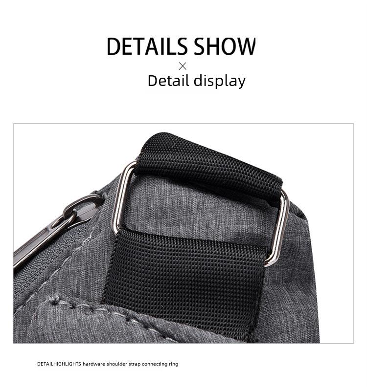 Мужская сумка через плечо для езды на велосипеде с защитой от кражи, с защитой от брызг и для телефона