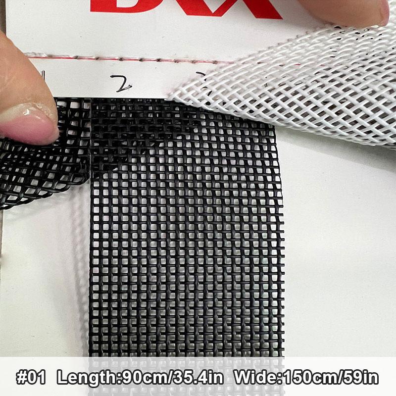 Водонепроницаемая цветная сетчатая ткань Teslin для пляжного кресла, офисного складного кресла-качалки, кровати для домашних животных, ткань из ПВХ, ткань Teslin