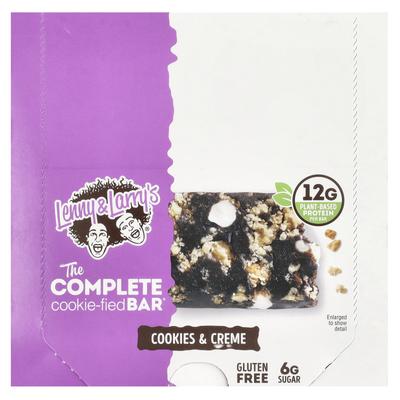 The Complete Cookie-Fied Bar®, Печенье и крем, 9 батончиков, 1,59 унции (45 г) Каждый