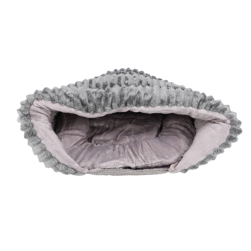 Кровать-пещера для кошек, полузакрытая, удобная, мягкая, теплая, съемная, легко моется, кровать-пещера для собак, для домашних животных