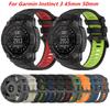 Двойной цветной сменный ремешок для Garmin Instinct 3 45 мм 50 мм браслет для умных часов ремешки