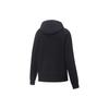 Li-Ning Fitness Series Solid Color Hooded Sweatshirt Women Sweatshirt Black AWDT520-2