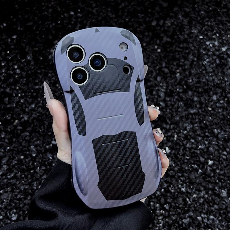 Яркий 3D чехол-спортивный автомобиль для iPhone 17 Pro Max, 16 Plus, 15, XR - Ударопрочный дизайн суперкара