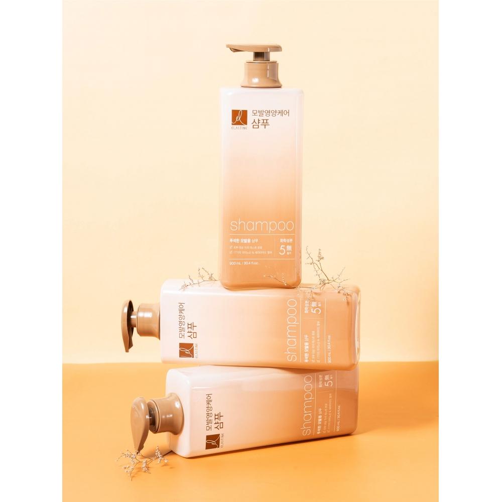 Kookmin Beautytem Elastin Hair Nourishing Care Shampoo 900 Ml