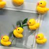 Creative Cute Cartoon Yellow Duck Magnetic Stickers for Office Home Kitchen Decorations Fridge Decor