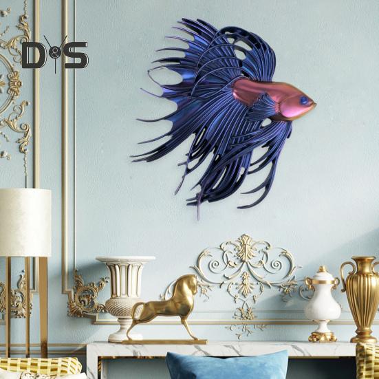 Силиконовая форма для рыбы Бетта, ручная работа, 3D форма для литья рыб из эпоксидной смолы, фигурка боевой рыбы, украшение для изготовления формы, сделай сам, подарок для любителей рукоделия