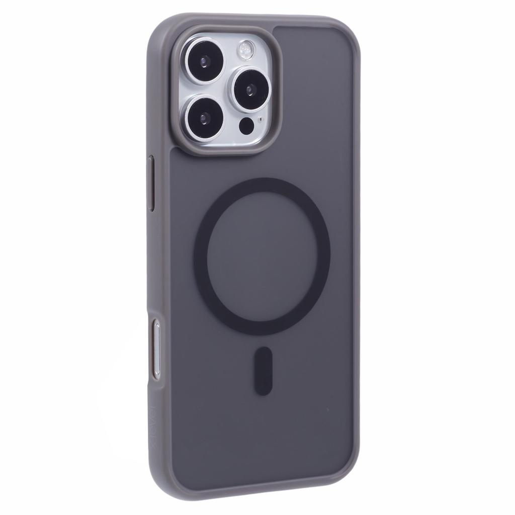 For iPhone 16 Pro Max Case Compatible with MagSafe Skin-Touch TPU+Acrylic Phone Cover