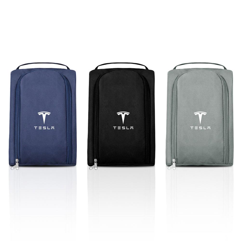 glpyx8 Car Emblem Sneaker Storage Bag Auto Organizer Interior Accessories for Tesla Model 3 Model S Model X Coil Mod WYE K80 Roadster