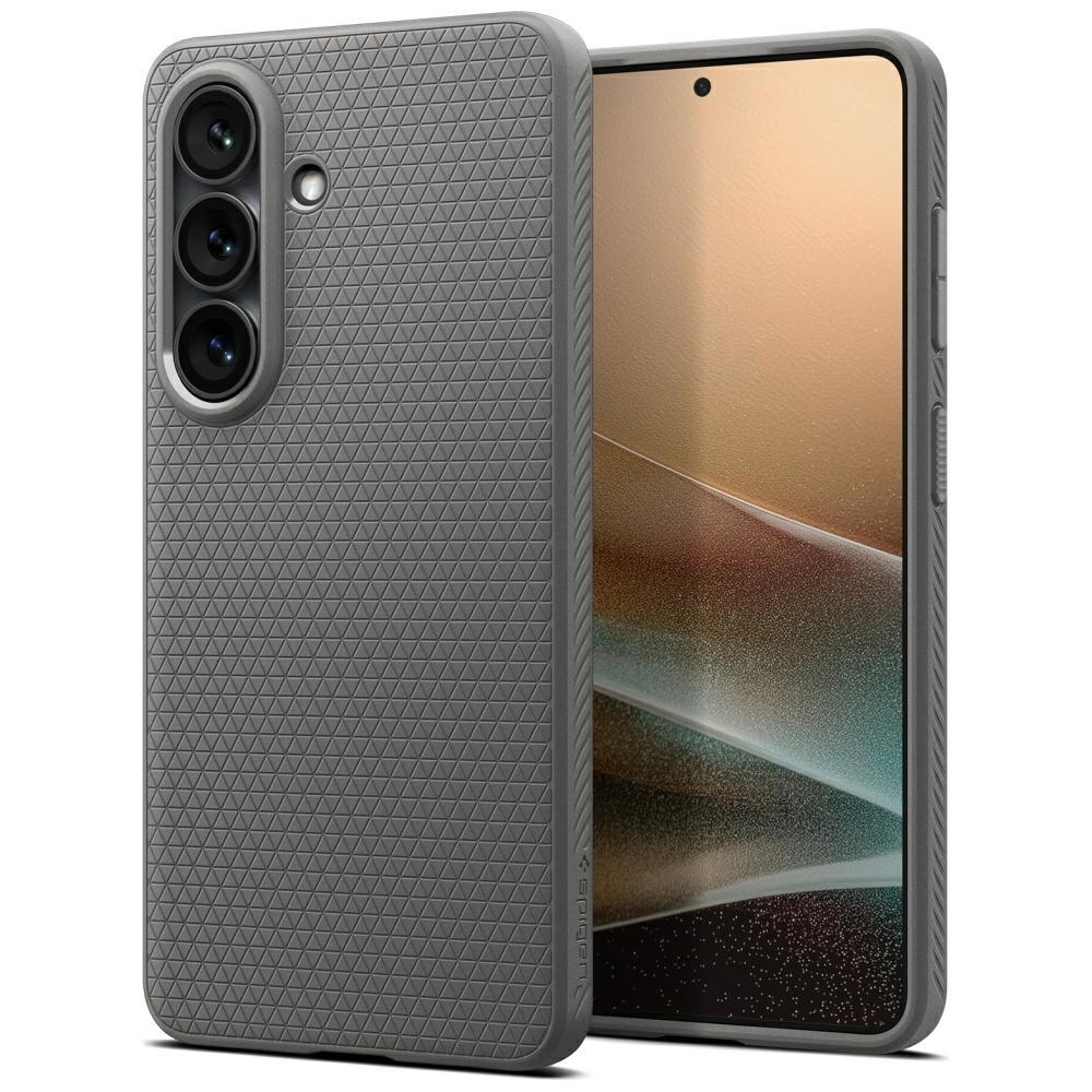 Spigen Liquid Air case for Samsung Galaxy S26 marble gray