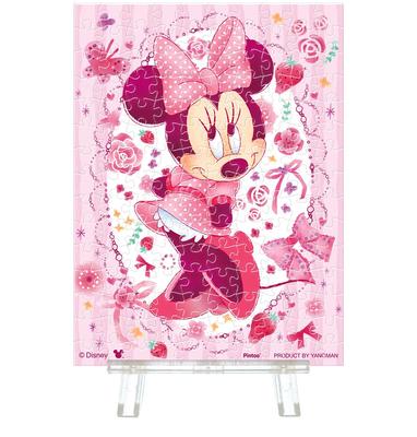Пазл Yanoman на 150 деталей, серия Petit Paris Clear, Минни Маус в красивом венке Disney (7,6x10,2см), 2308-31, с открыткой для запроса детали и