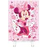 Yanoman 150-Piece Jigsaw Puzzle, Petit Paris Clear Series, Disney Lovely Wreath Minnie Mouse (7.6x10.2cm), 2308-31, with Piece Request Postcard and