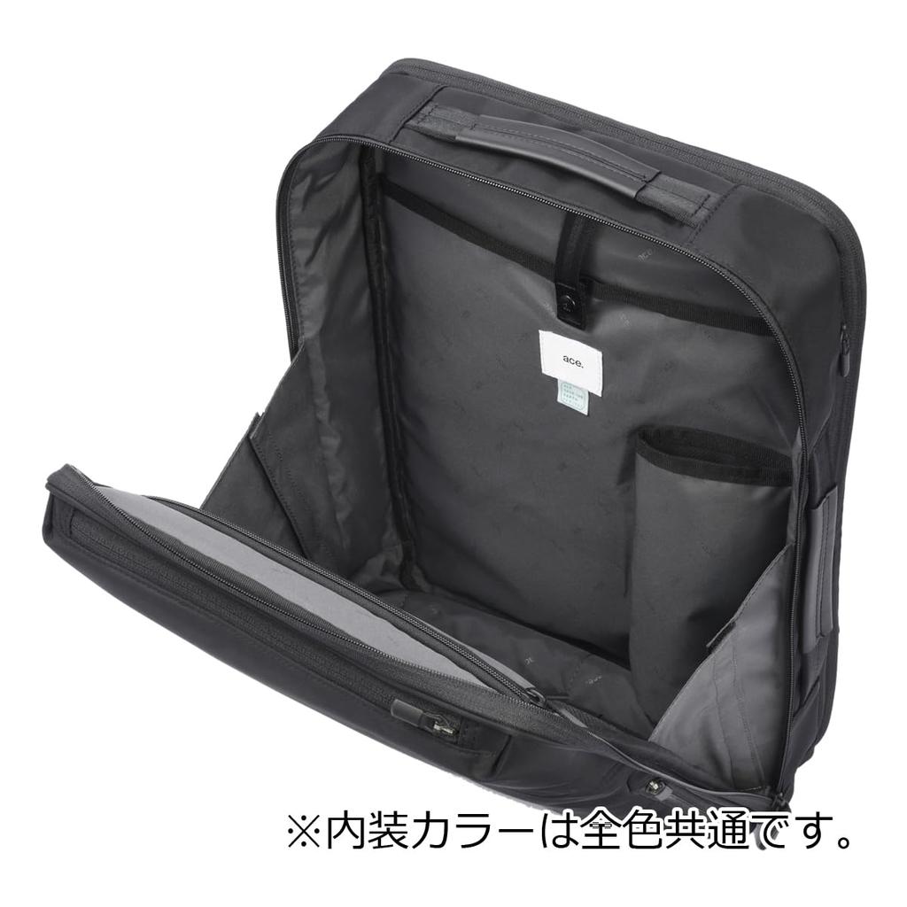 Business Backpack Inch PC Storage A4 Compatible Wide Harness Included Chest Belt Included 2 Air Chambers Silent Zipper Setup Possible Made of Recycled