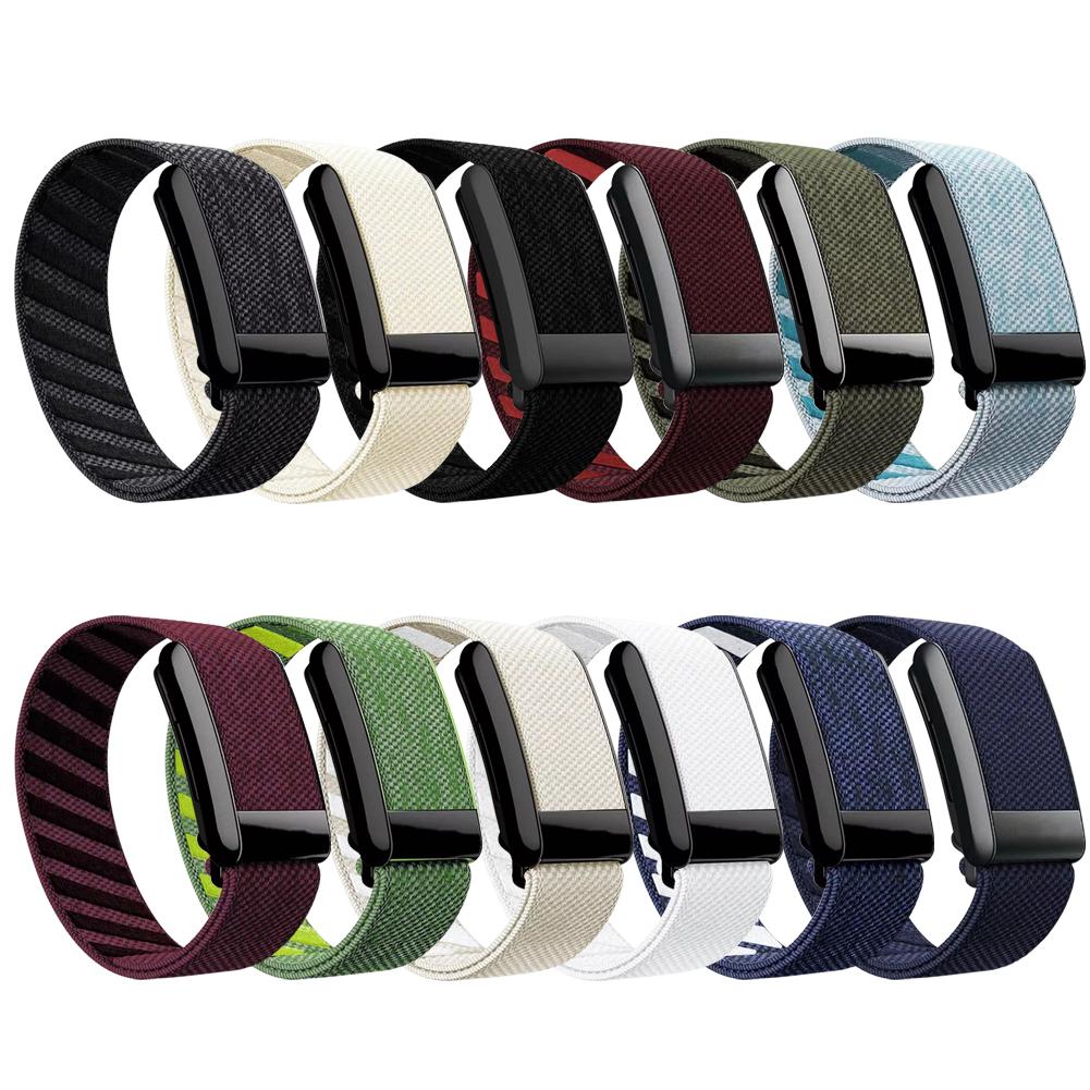 Nylon Fitness Band for Whoop Soft Replacement Strap Sweatproof Wearable Health Fitness Activity Tracker Straps for Women and Men