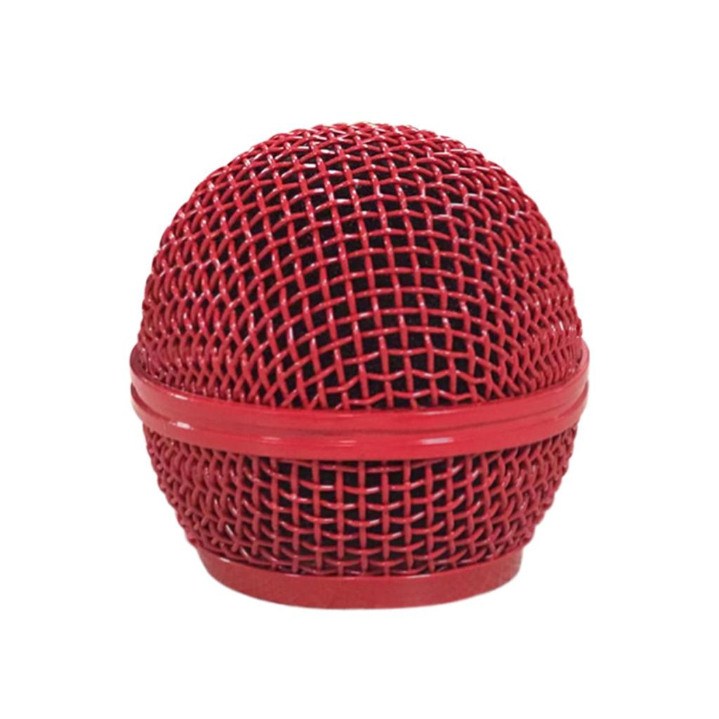 Microphone Replacement Grille for Shure SM58, SM58-LC, SM58S, BETA 58A, Microphone Head Cover Ball Head Mesh Grille
